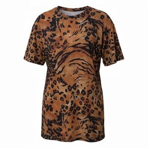 ASOS animal print mini dress, size 4 🔵